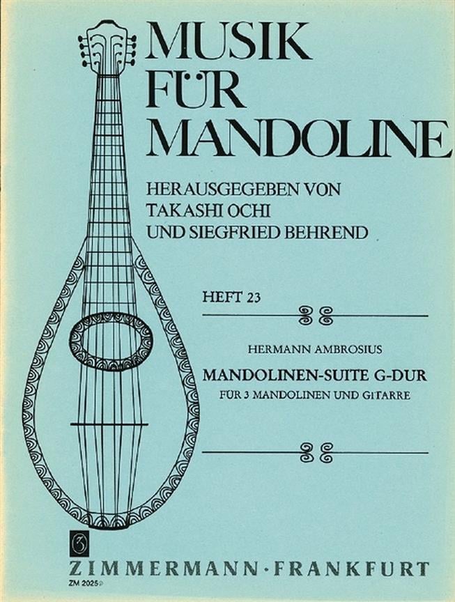 Mandolinen-Suite G-Dur